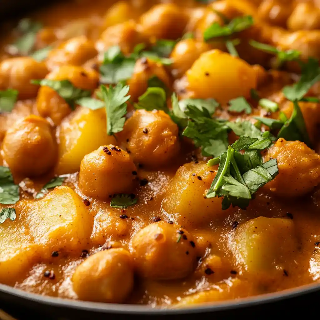 Chickpea Potato Curry Recipe