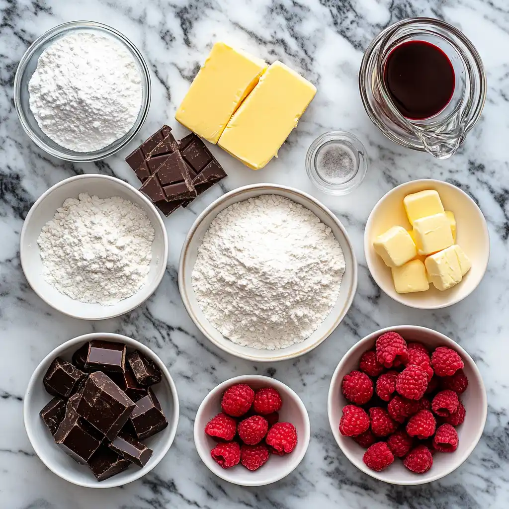 Chocolate Raspberry Tart