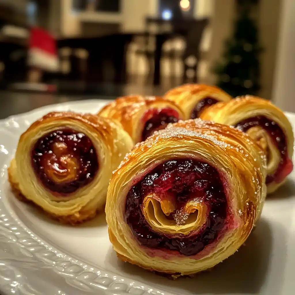 Christmas Cranberry Roll Ups: Easy Festive Treat!