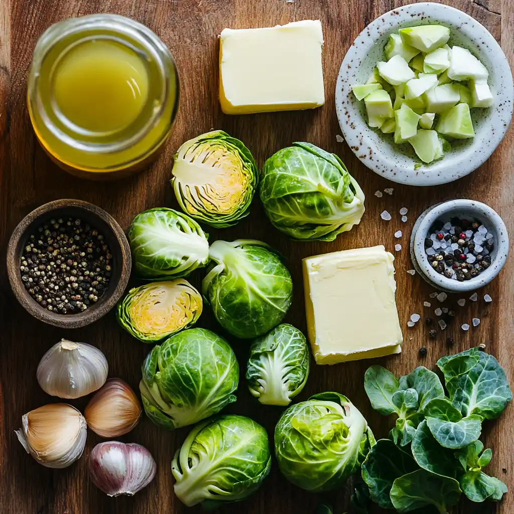 Cider-Glazed Brussels Sprouts