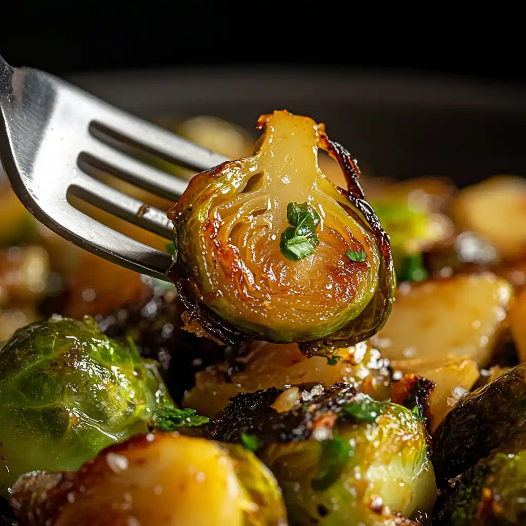 Cider-Glazed Brussels Sprouts