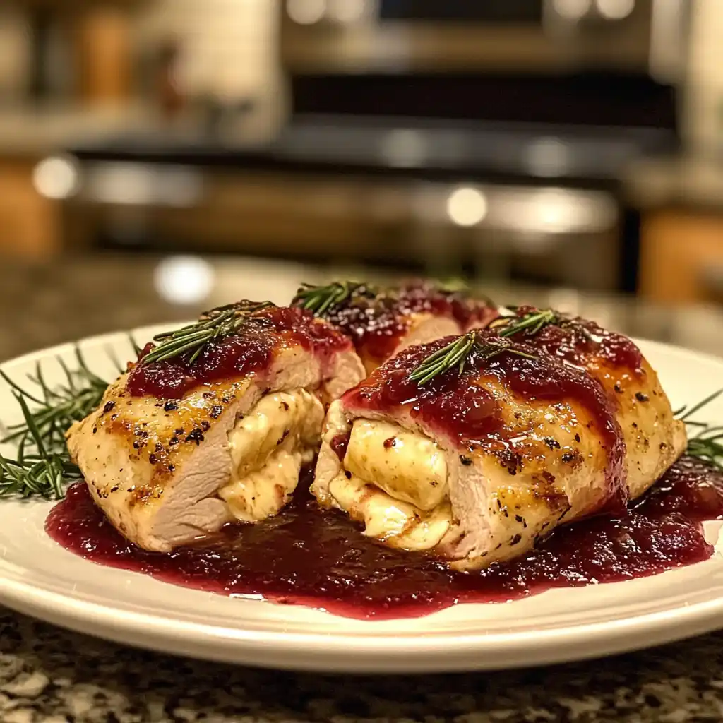 Cranberry Brie Stuffed Chicken: Taste This!