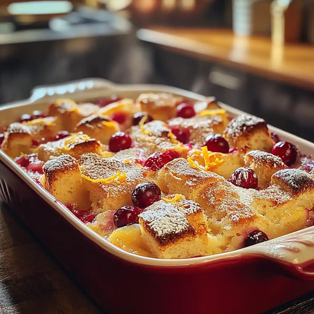 Cranberry Orange Bread Pudding recipe: Bake This Delight!
