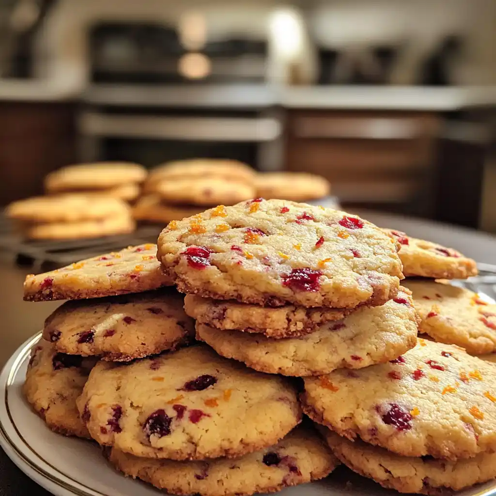 Cranberry Orange Shortbread Cookies Recipe: Deliciously Easy Recipe!