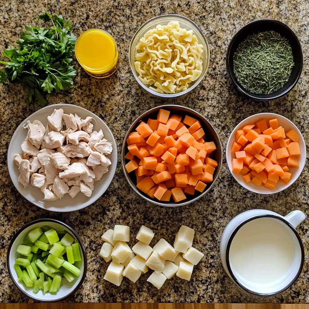 Creamy Chicken Noodle Soup