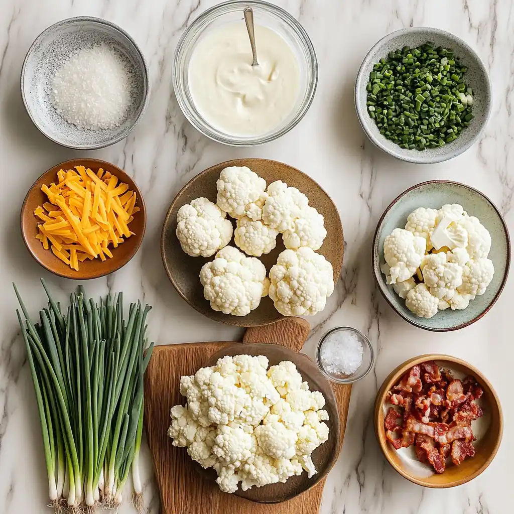 Creamy Loaded Cauliflower Soup