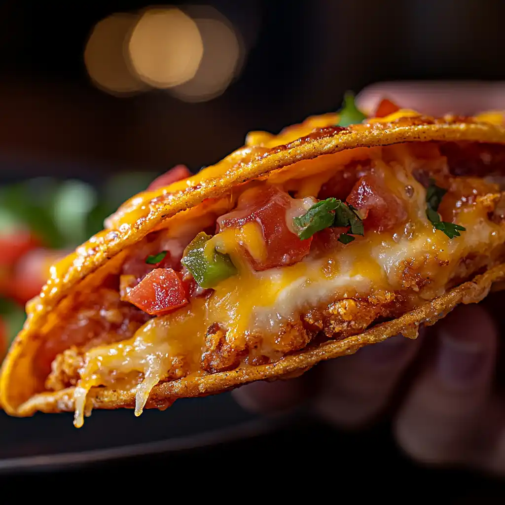 Crispy Baked Chicken Tacos