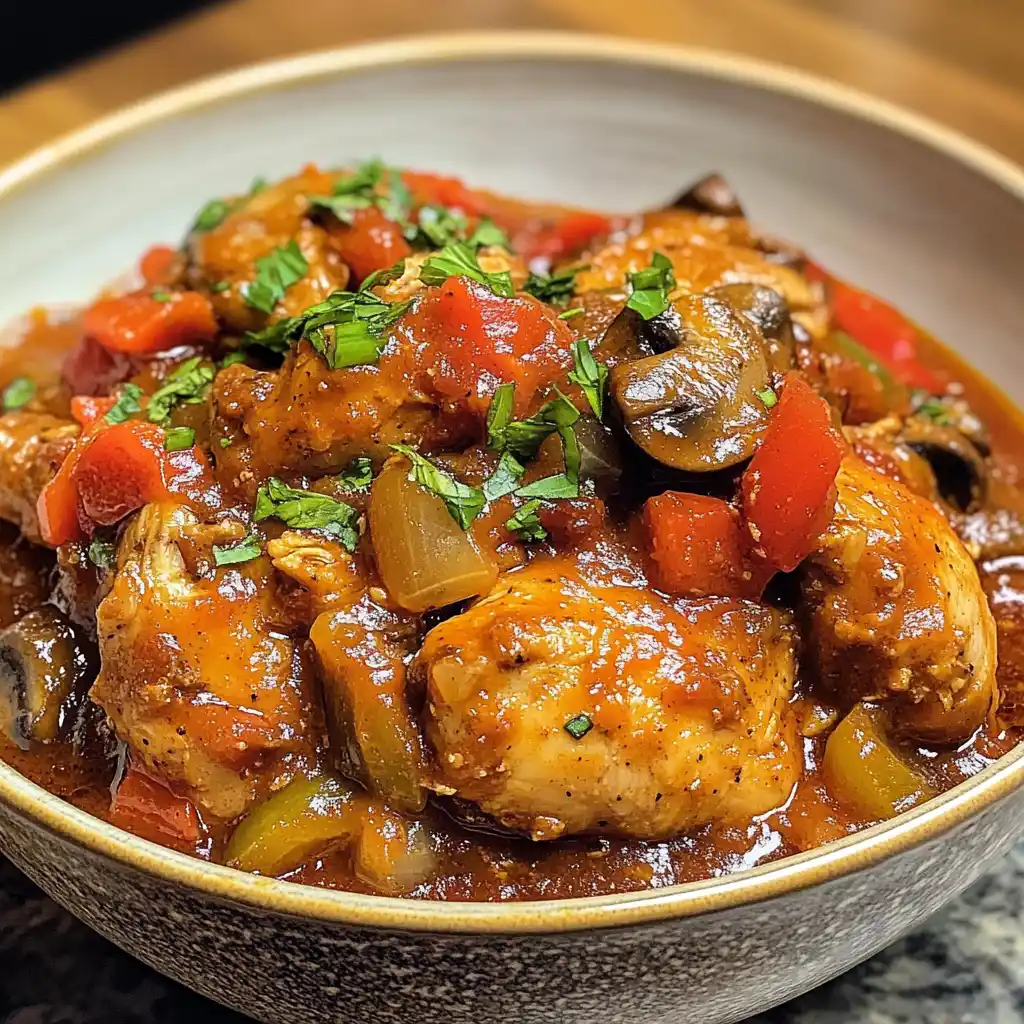 Crockpot Chicken Cacciatore: Easy Recipe Revealed!