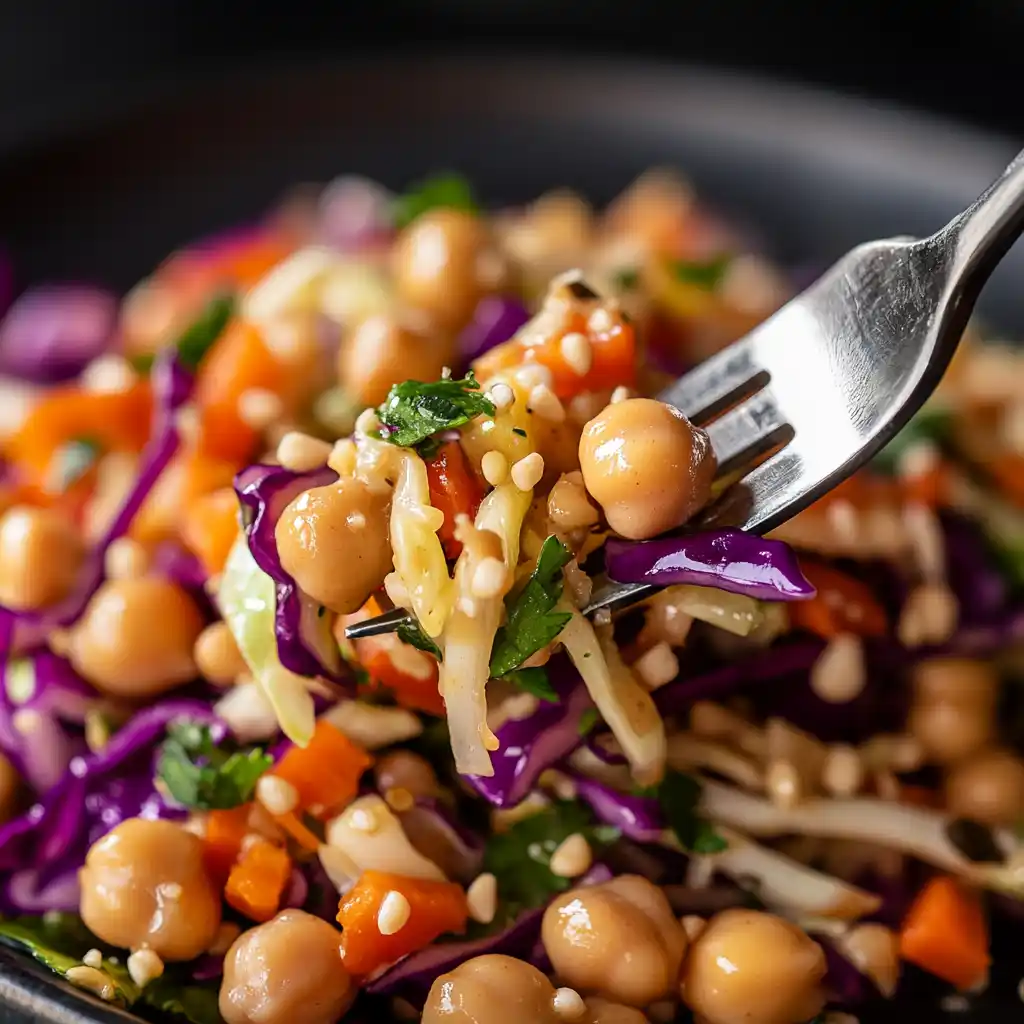 Crunchy Thai Chickpea Salad