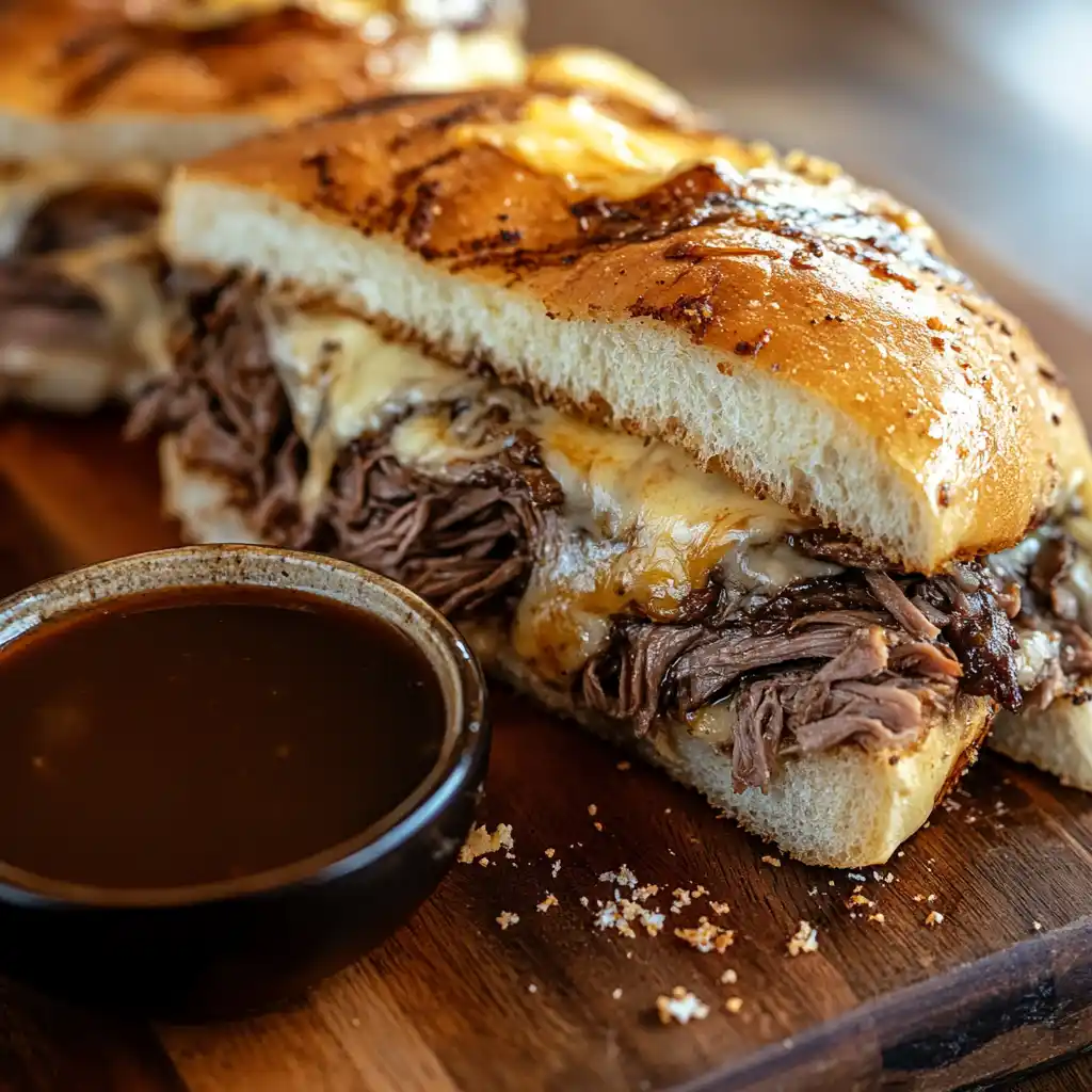 Easy French Dip Sandwiches