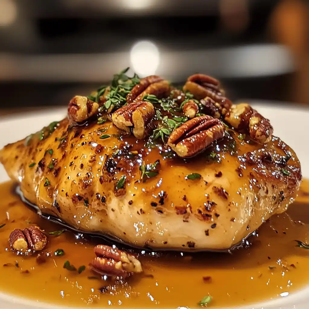 Maple Bourbon Pecan Chicken Recipe: You must try this!