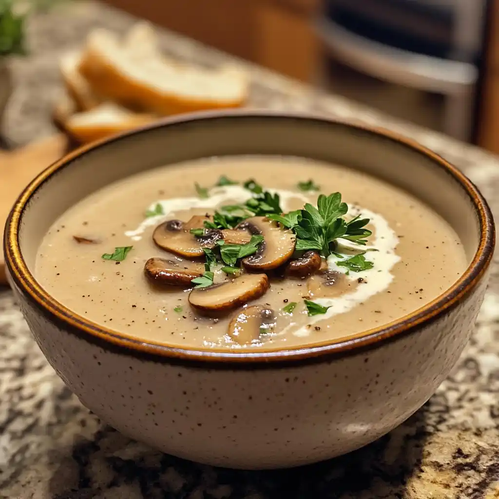 Mushroom Brie Soup: Unlock Rich Creamy Flavor Now!