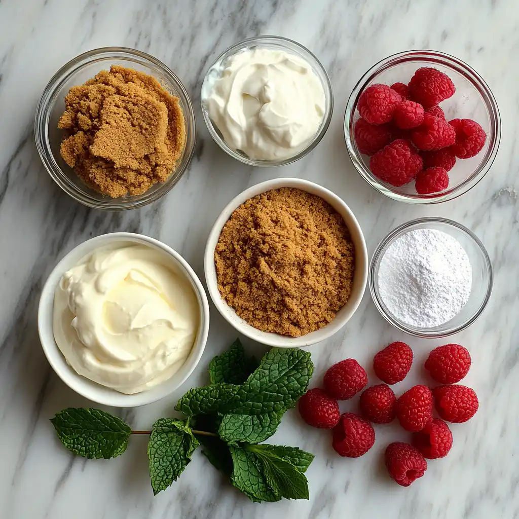 No-Bake Christmas Mini Cheesecakes