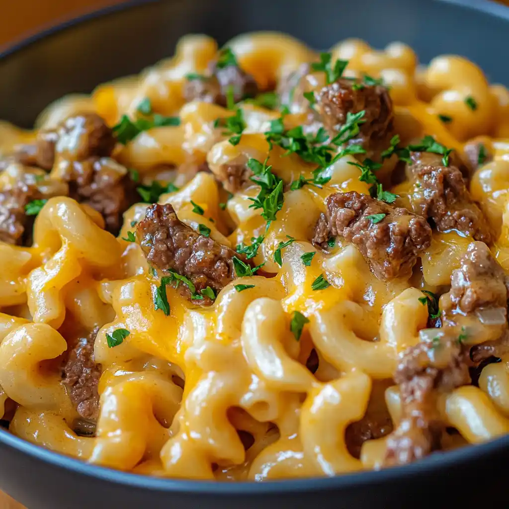 One-Pot Beef Cheddar Ranch