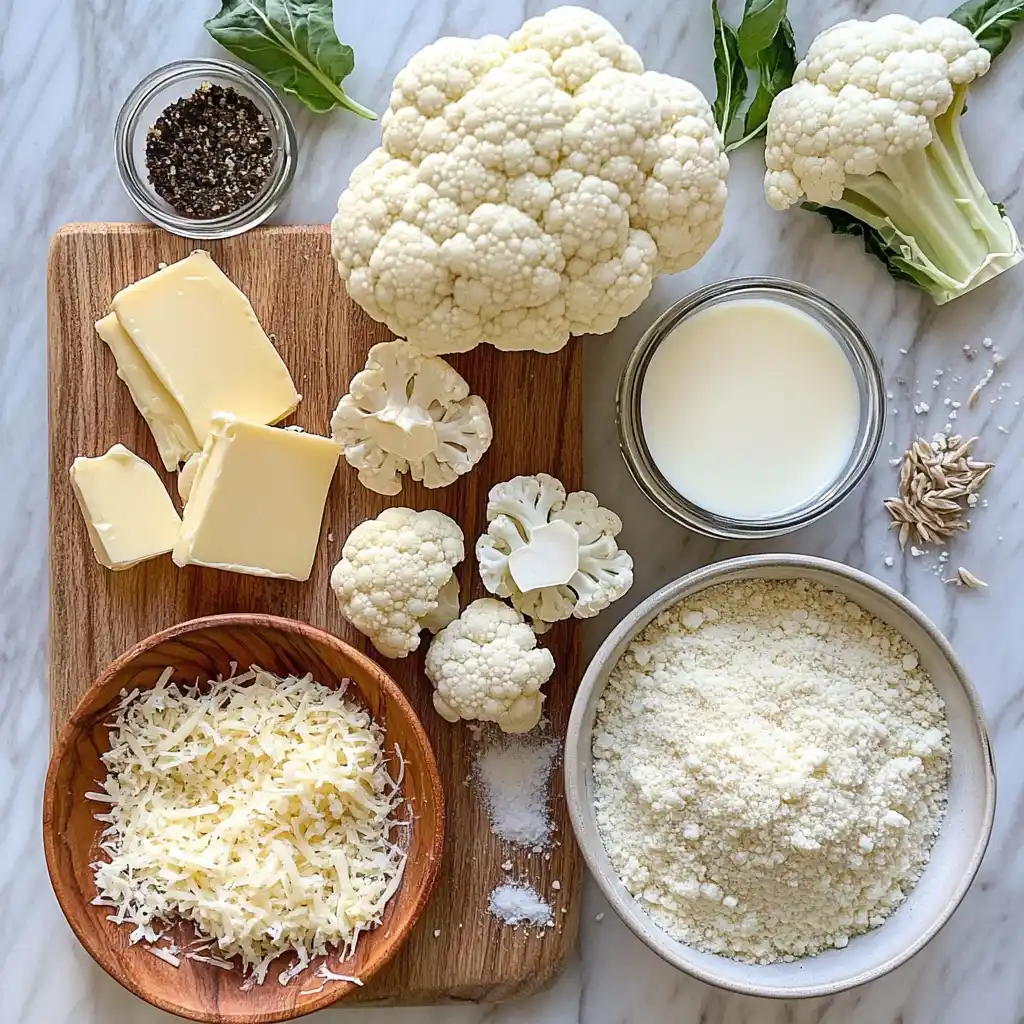 Parmesan Cauliflower Gratin