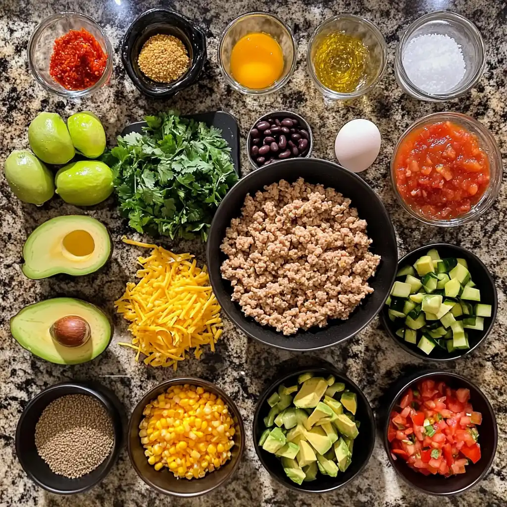 Protein-Packed Turkey and Egg Power Bowl