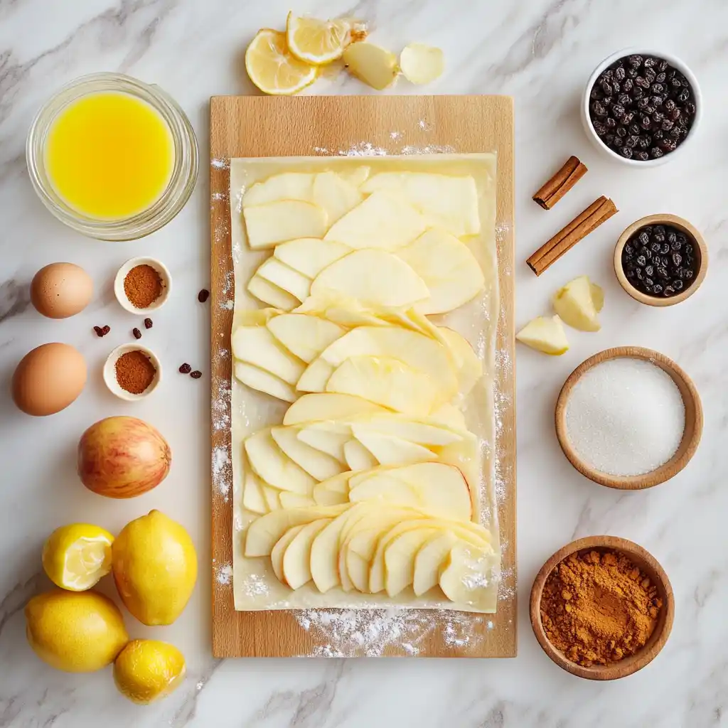 Puff Pastry Apple Strudel Recipe