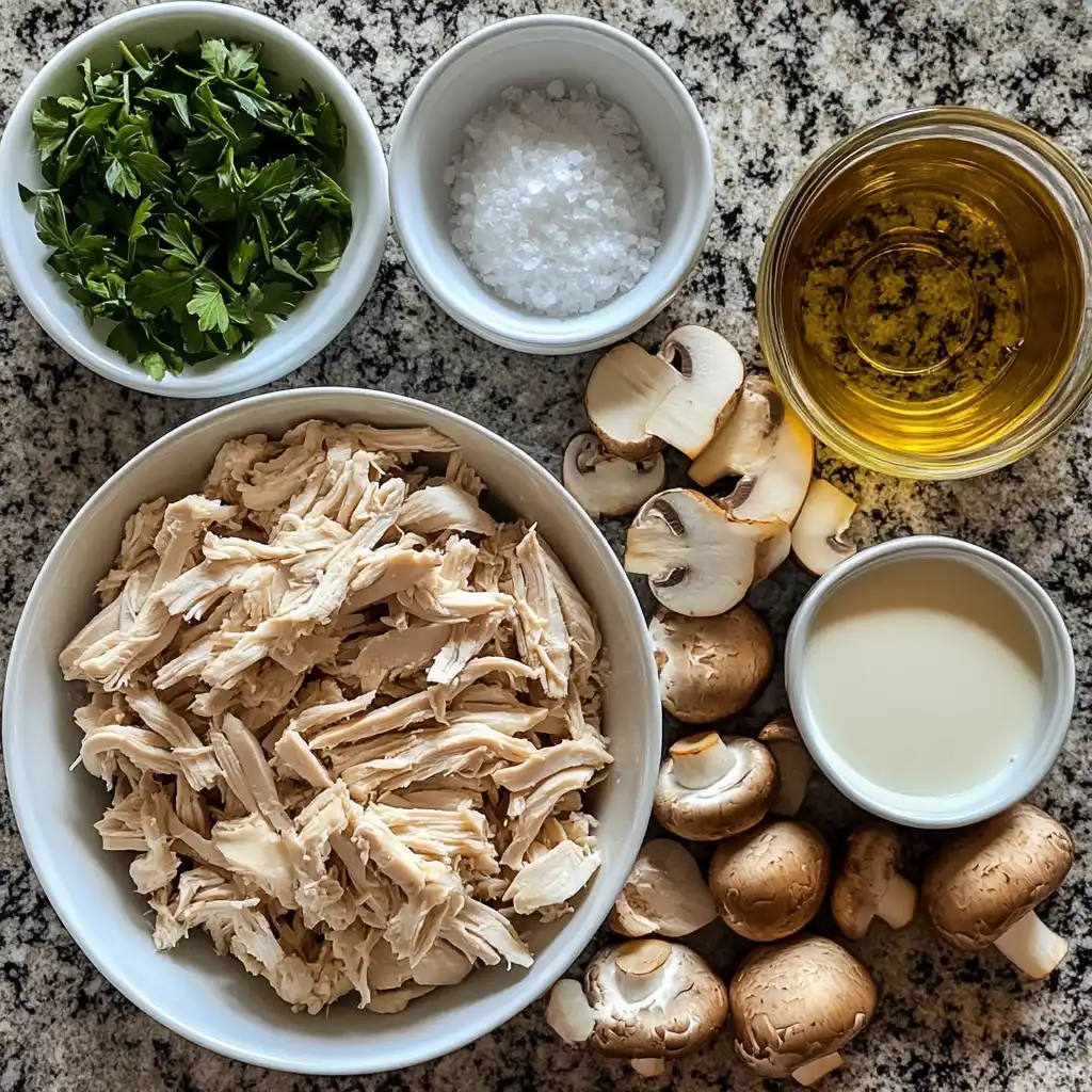 Rotisserie Chicken Mushroom Soup