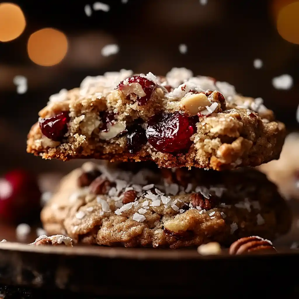 Santa’s Whiskers Holiday Cookies