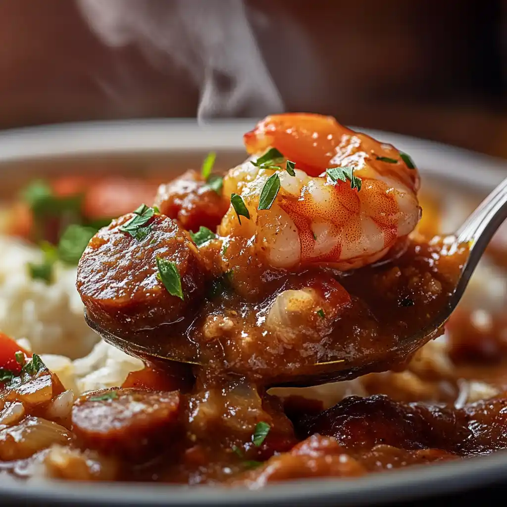 Shrimp And Sausage Gumbo Recipe