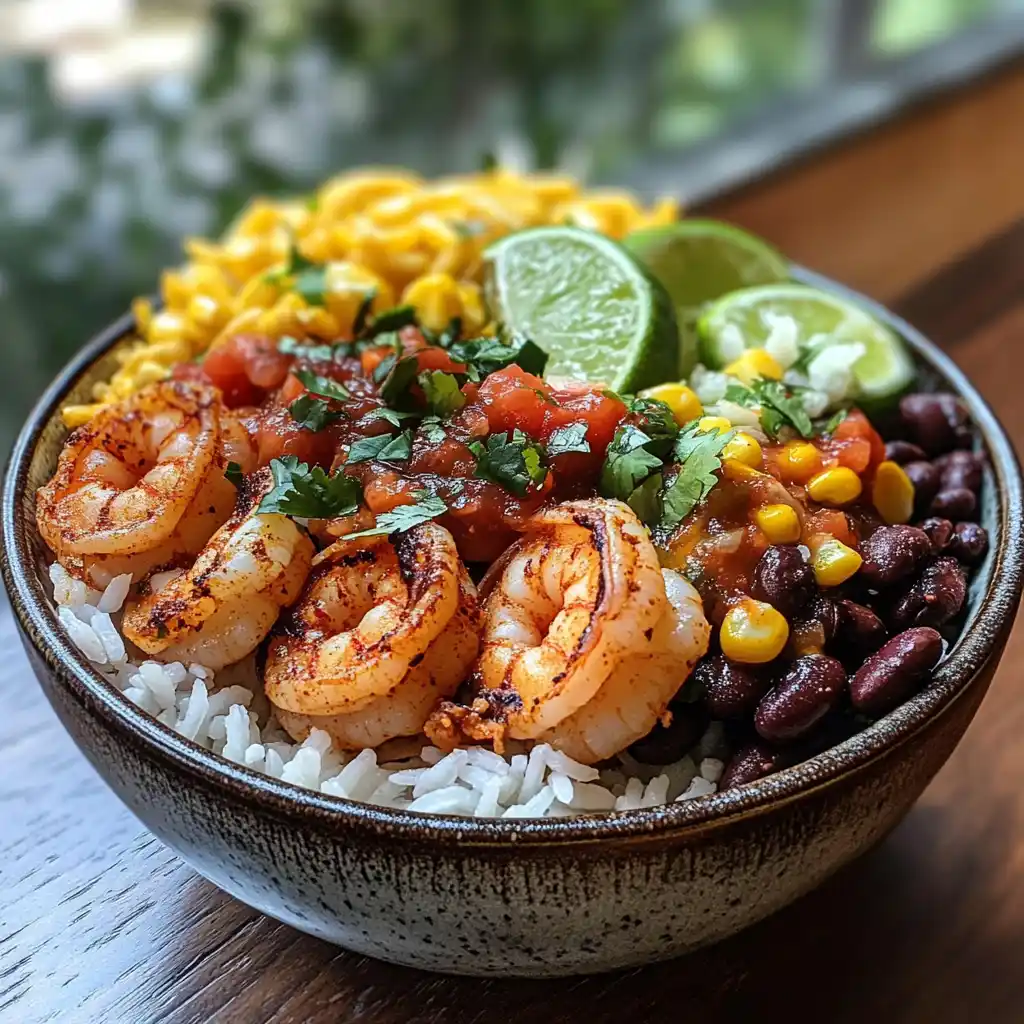 Shrimp Burrito Bowls: Create Fast, Flavorful Lunch Now!
