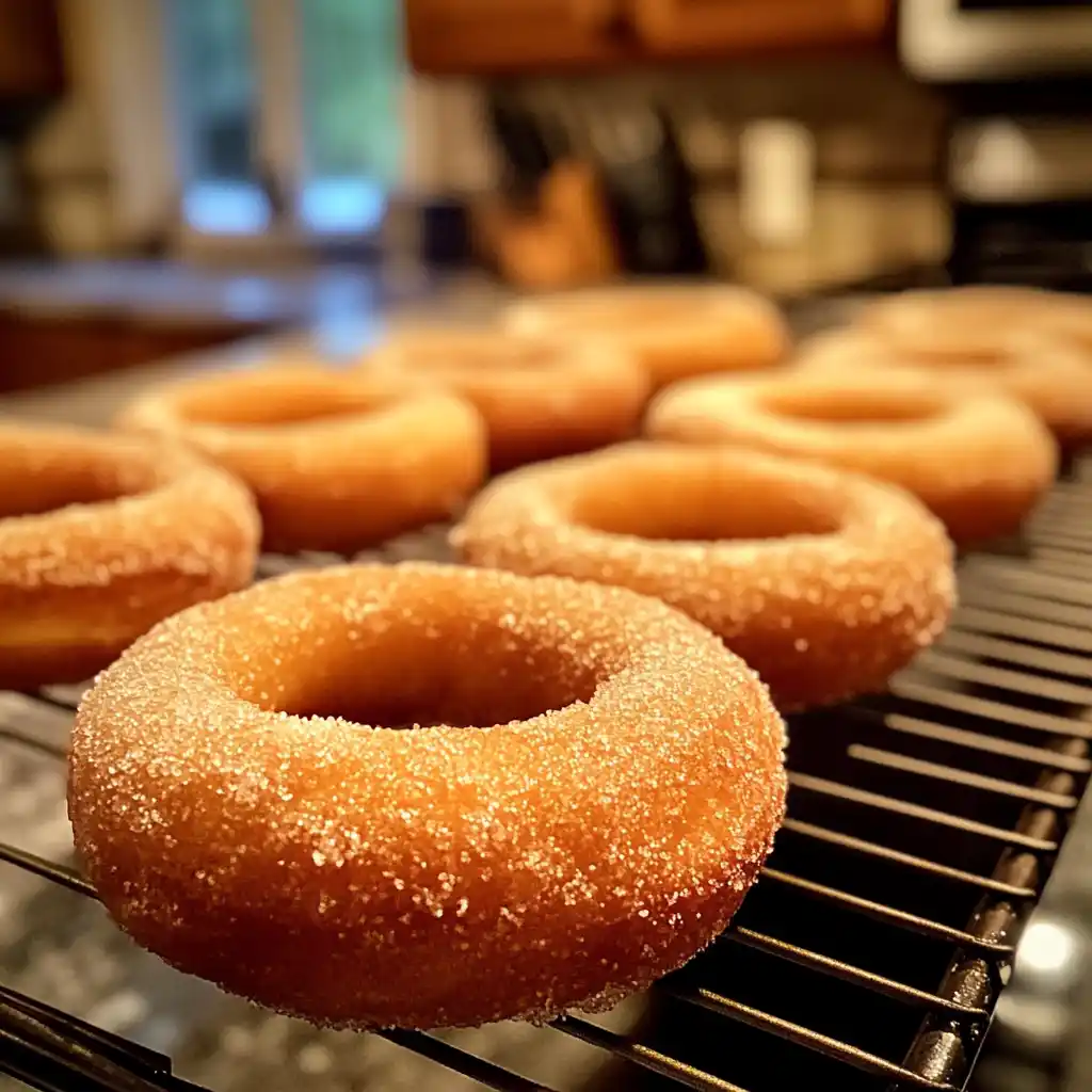 Taste Air Fryer Apple Cider Donuts