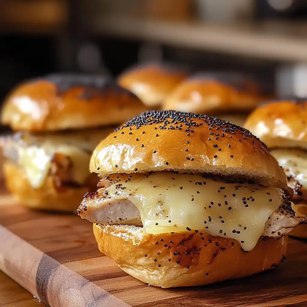 Turkey Sliders on Hawaiian Rolls