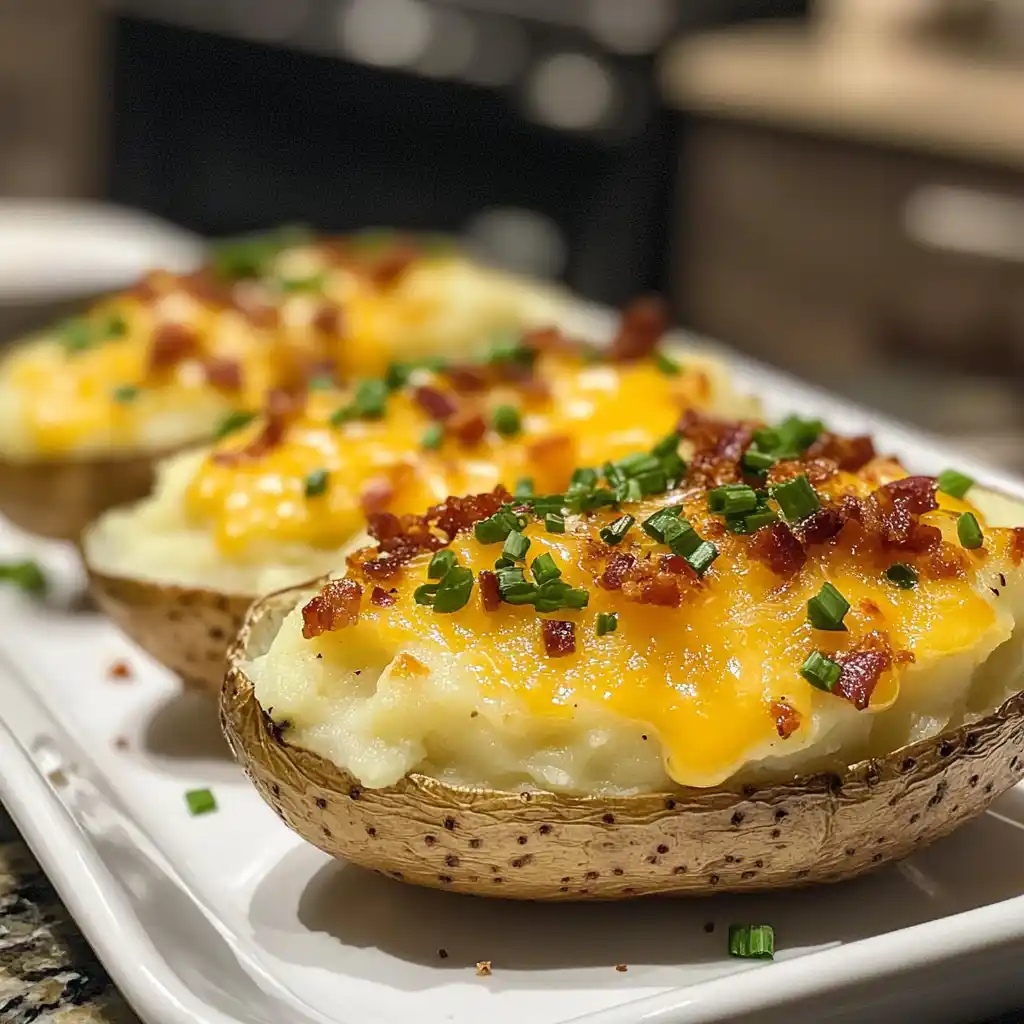 Twice Baked Potatoes Recipe: Master Delicious Creaminess Now!