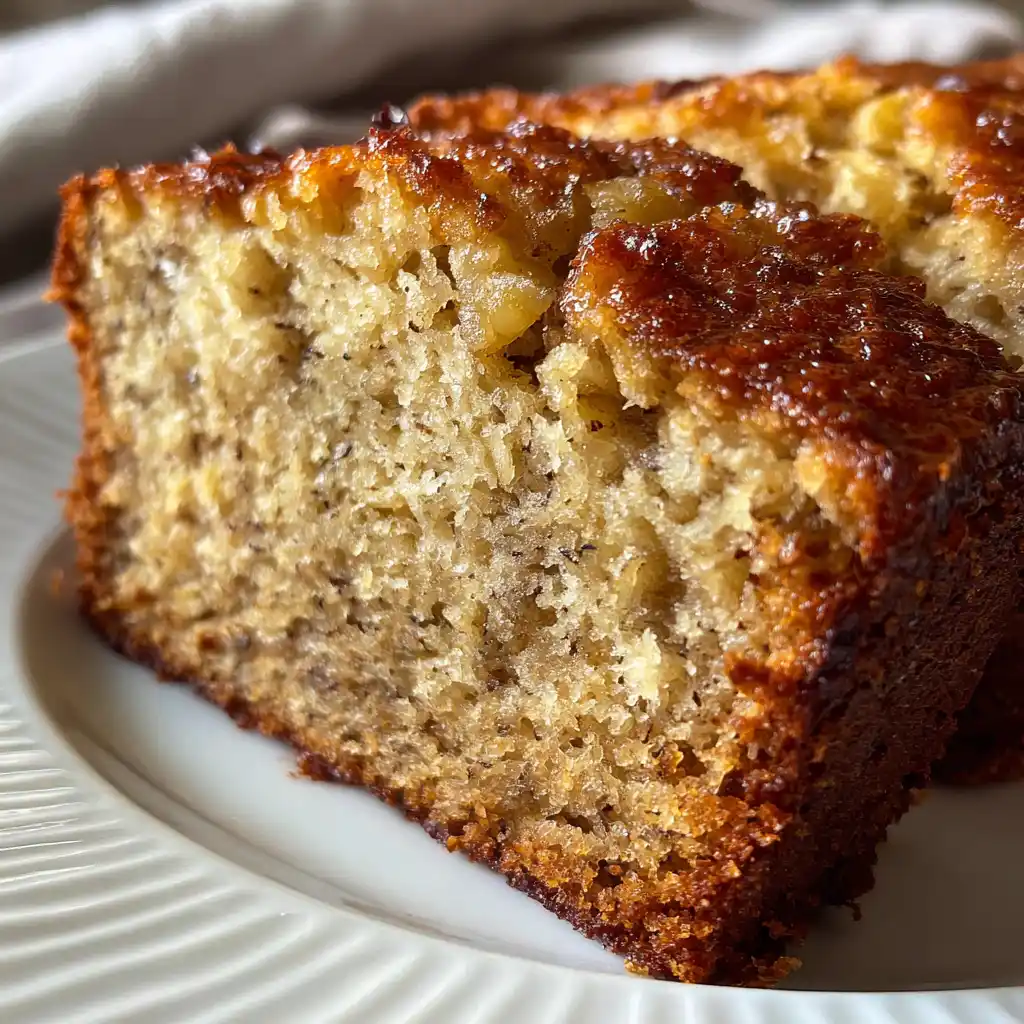 Banana Bread with Overripe Bananas