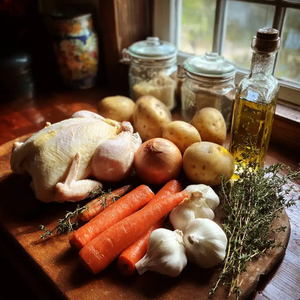 Dutch Oven Roast Chicken