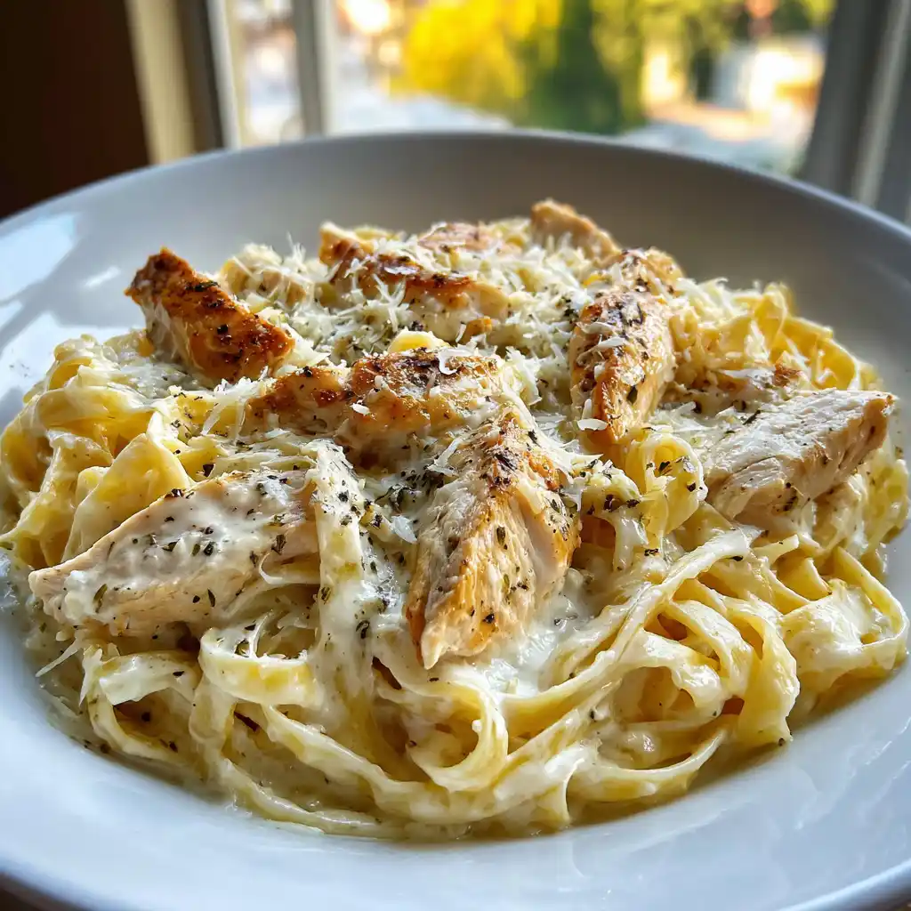 Easy Chicken Alfredo (Creamy, Comforting & Restaurant-Style)