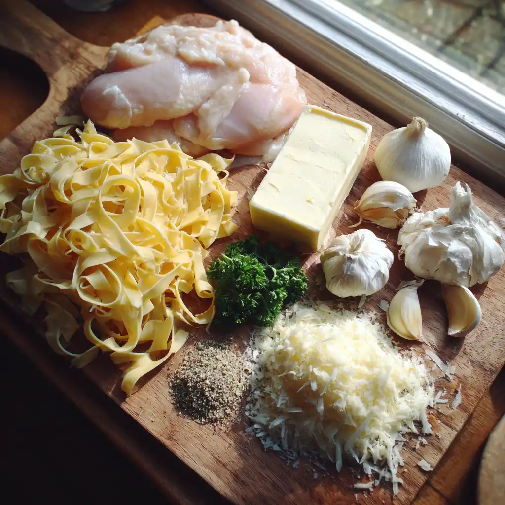 Easy Chicken Alfredo