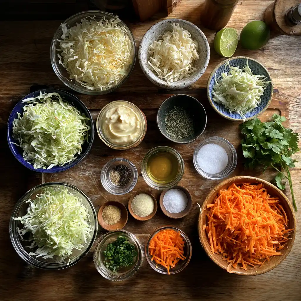 Easy Classic Coleslaw for Fish Tacos