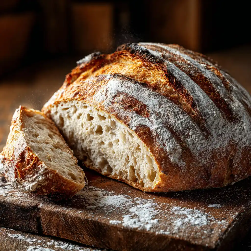 Homemade Sourdough Bread (Crusty, Tangy & Artisan-Style)