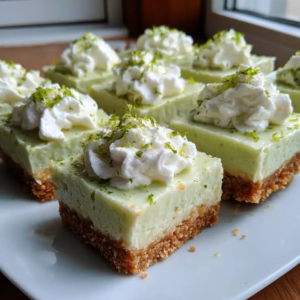 Easy Key Lime Pie Bars (No Bake)
