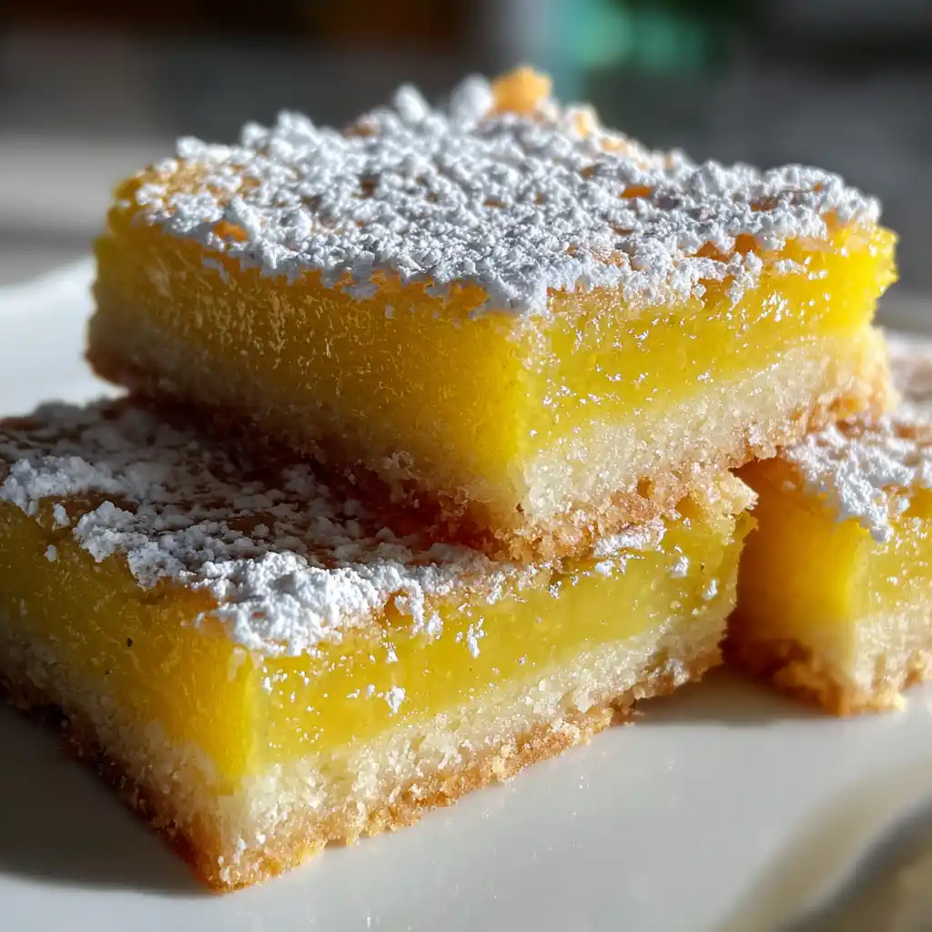 Lemon Bars with Shortbread Crust