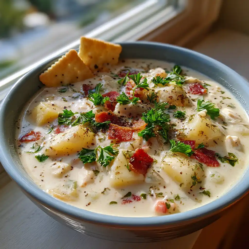 Easy New England Clam Chowder (Creamy)