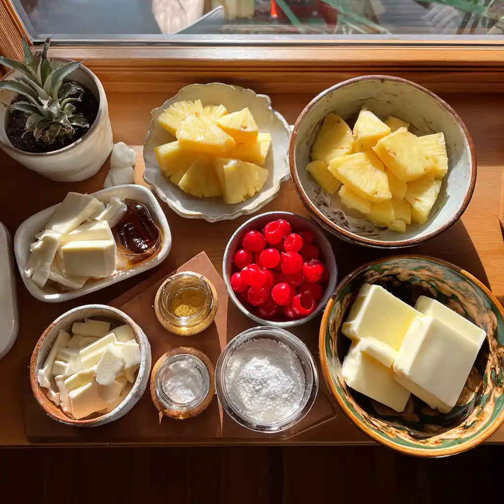 Pineapple Upside Down Cake Fudge