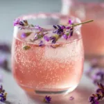 Rhubarb Lavender Gin Cocktail