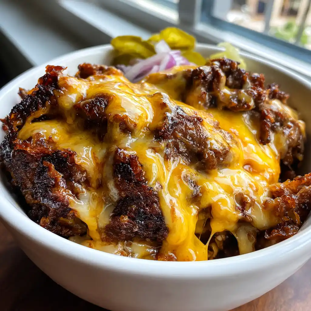 Easy Smash Burger Bowls