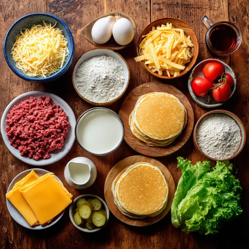 Smash Burger Pancakes 