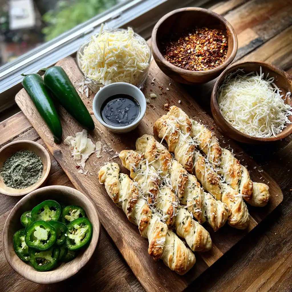 Spicy Jalapeño Twists