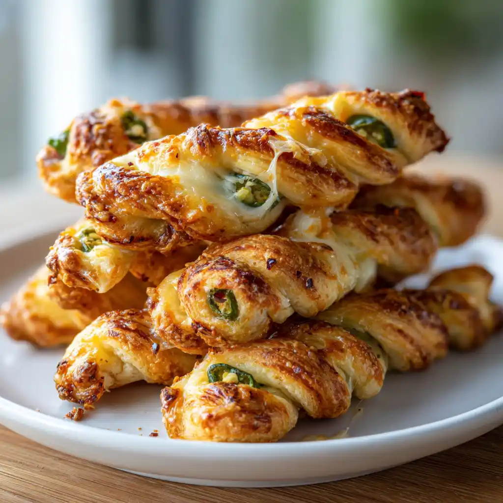 Spicy Jalapeño Twists (Cheesy, Crispy And Bold)