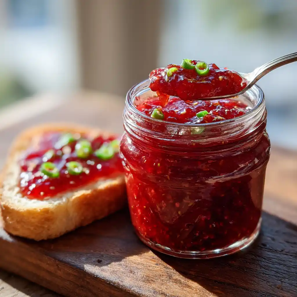 Strawberry Jalapeño Jam (Sweet, Spicy & Irresistible)