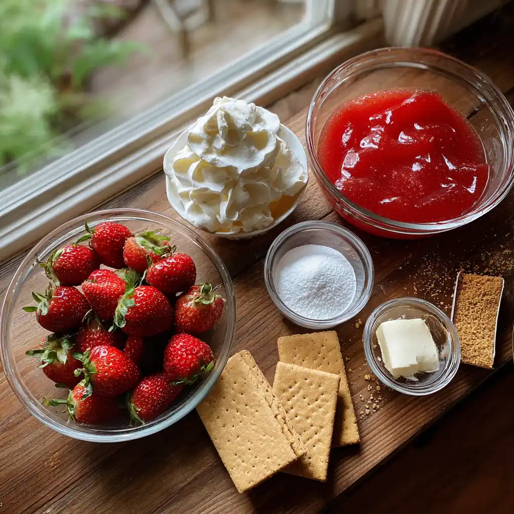 Strawberry Jello Pie