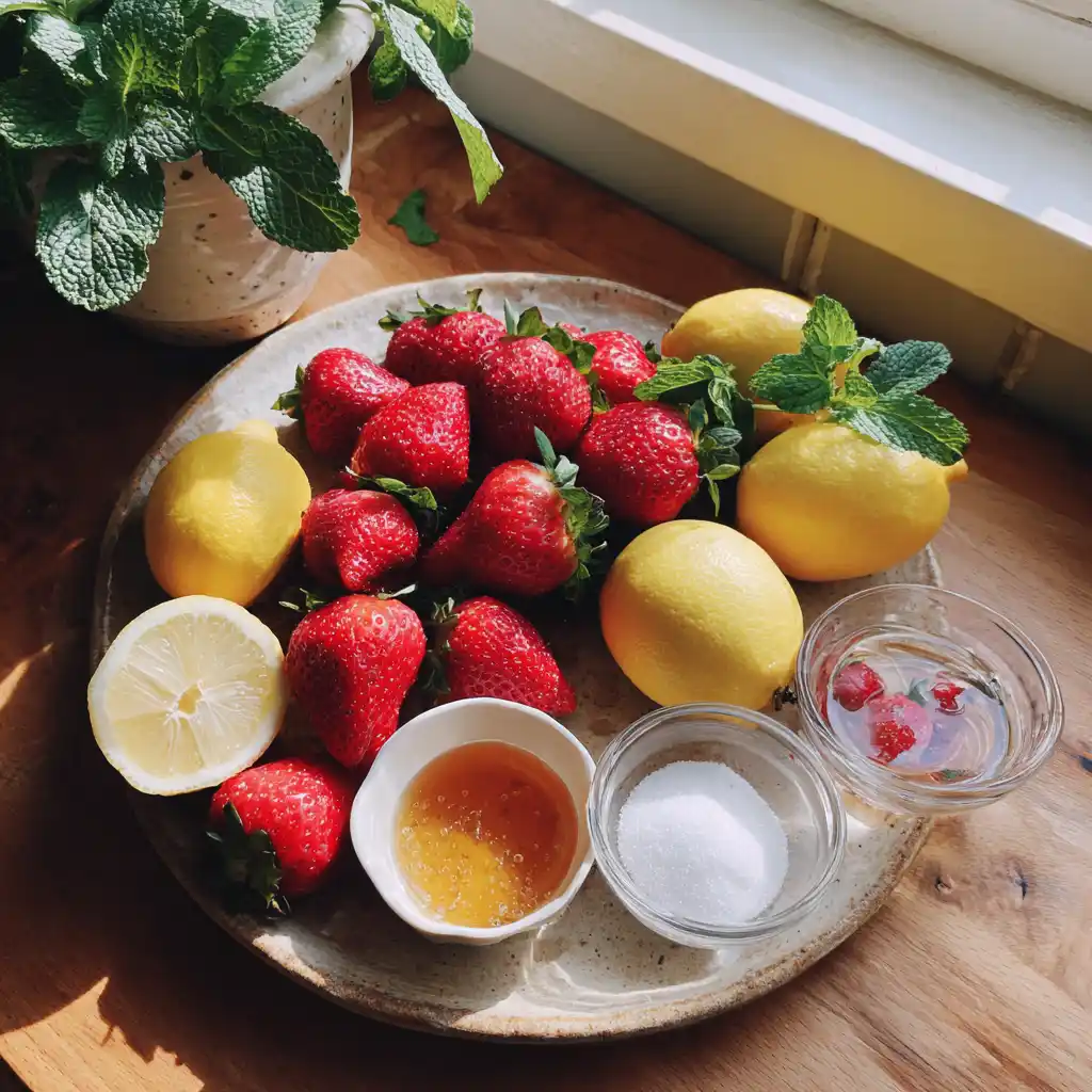 Strawberry Lemonade Fruit Salad