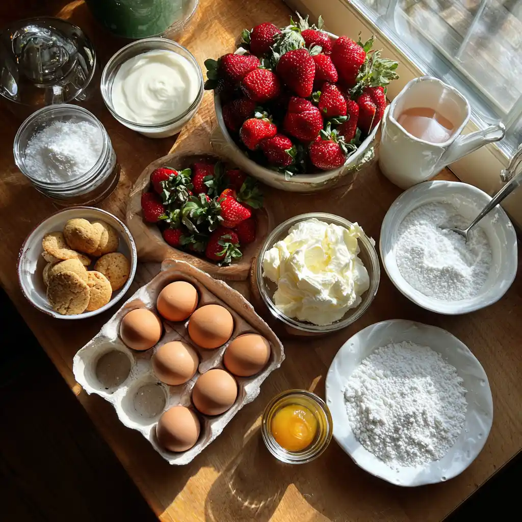 Strawberry Shortcake Cheesecake Rolls