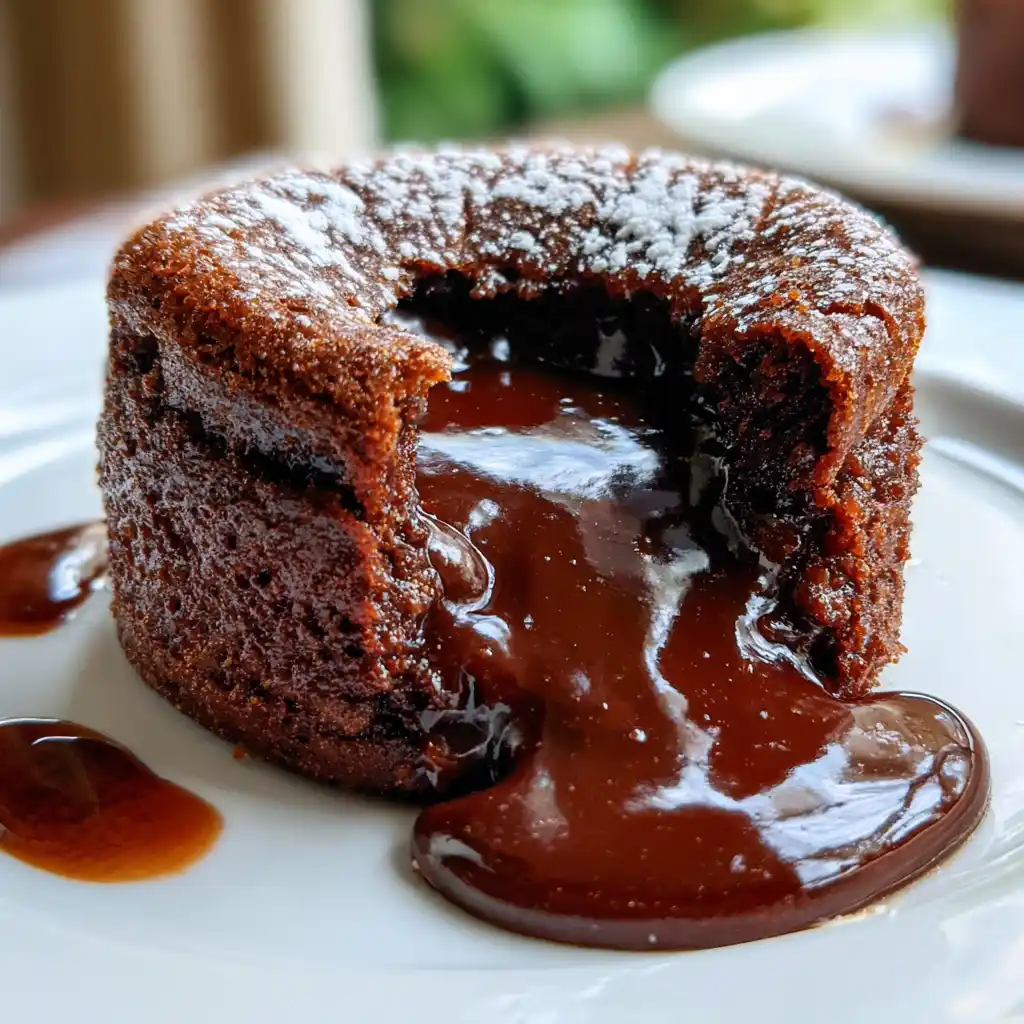 Chocolate Lava Cake: Crispy Outside, Molten Center and Ready in 15 Minutes